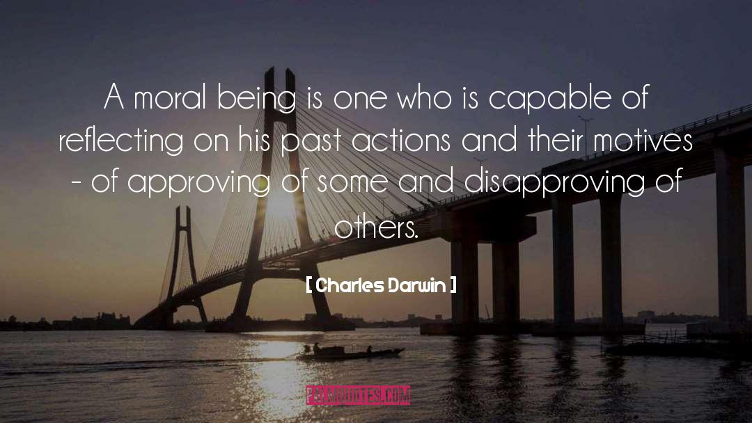 Approving quotes by Charles Darwin