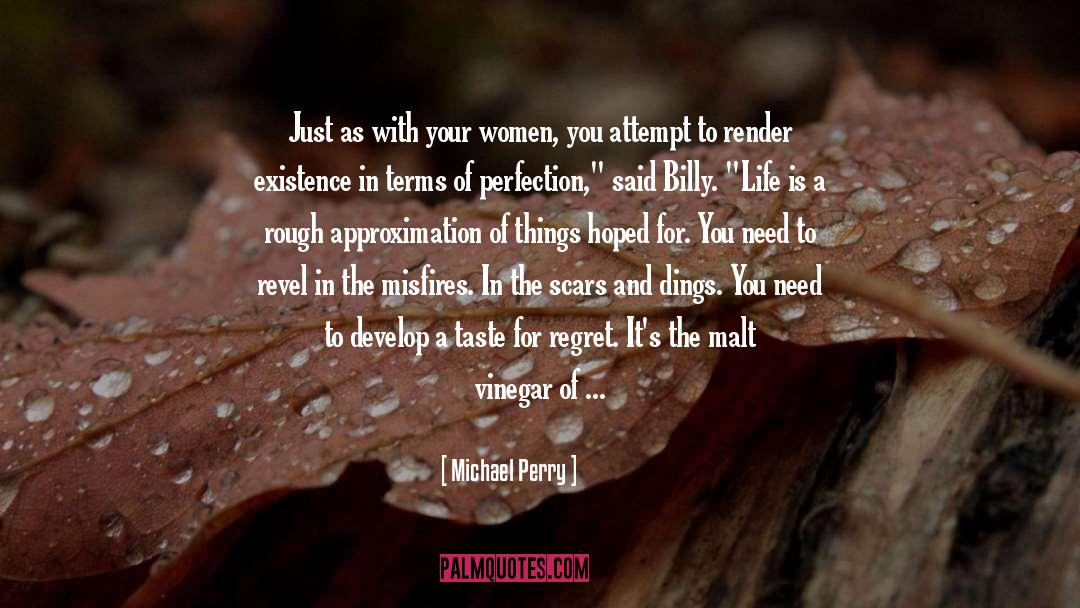 Approximation quotes by Michael Perry