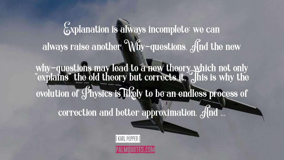 Approximation quotes by Karl Popper