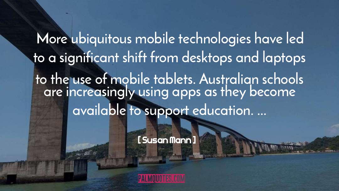 Apps quotes by Susan Mann