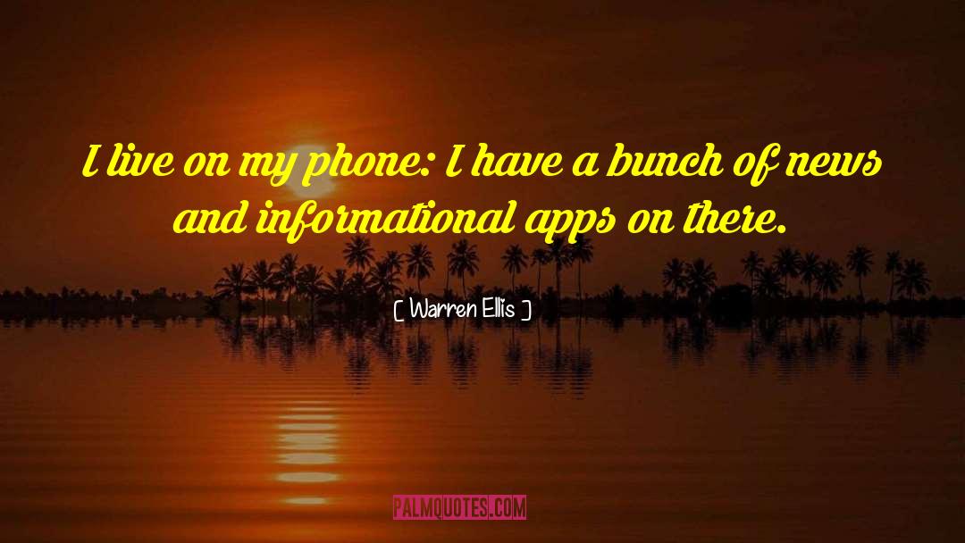 Apps quotes by Warren Ellis