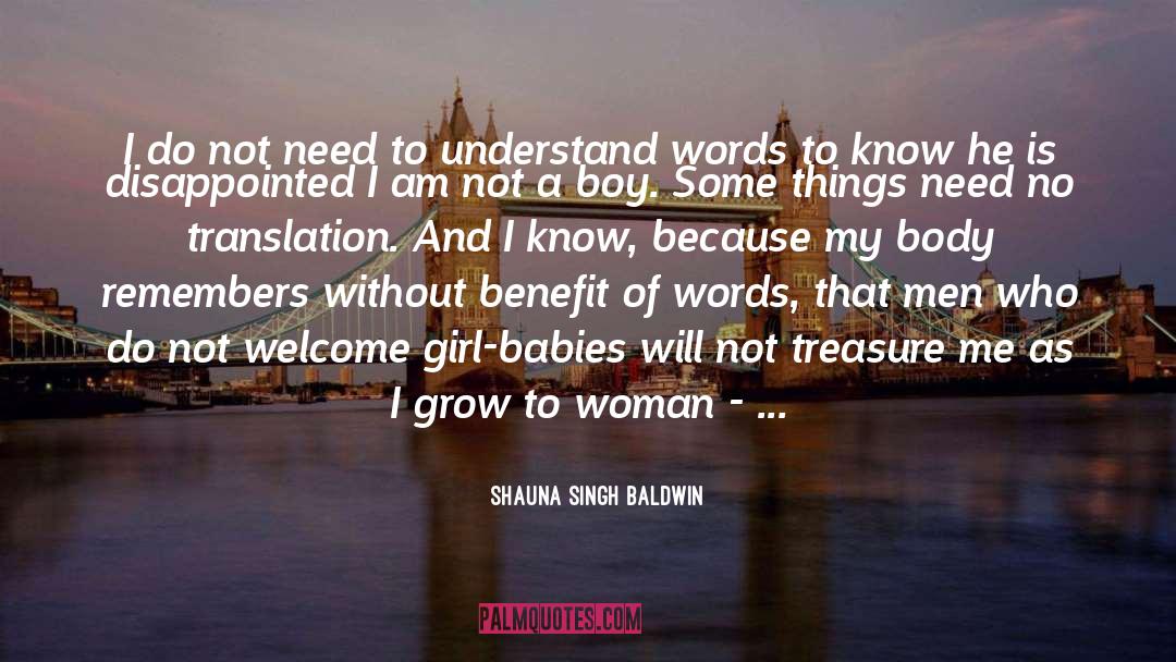 Aprendiste Translation quotes by Shauna Singh Baldwin