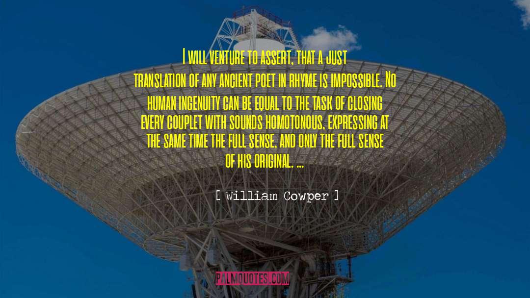 Aprendiste Translation quotes by William Cowper