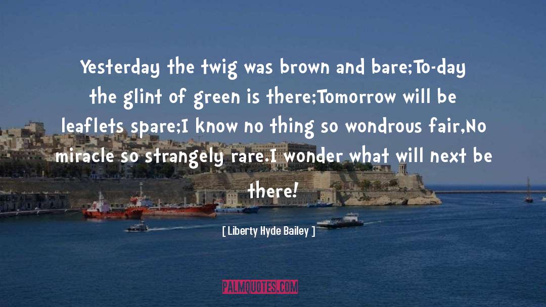 April And Spring quotes by Liberty Hyde Bailey