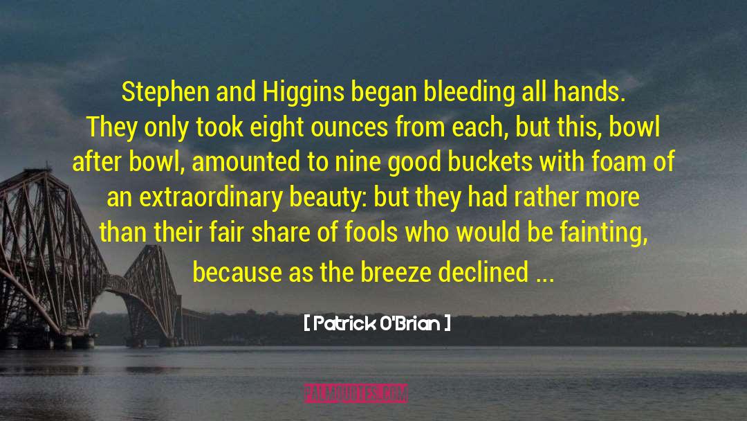 April Fools quotes by Patrick O'Brian