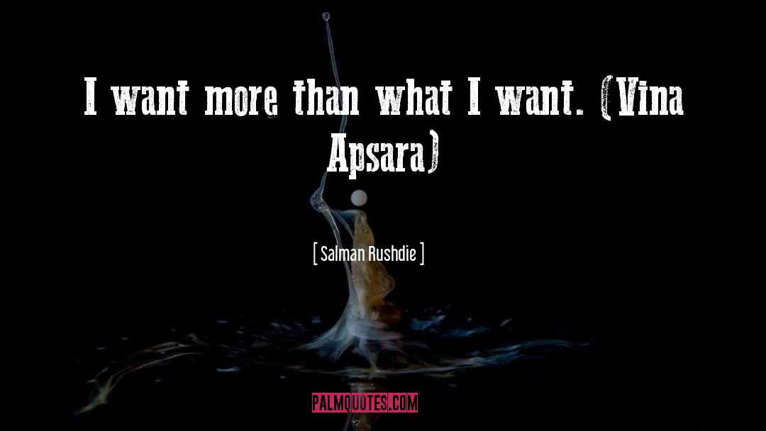 Apsara quotes by Salman Rushdie