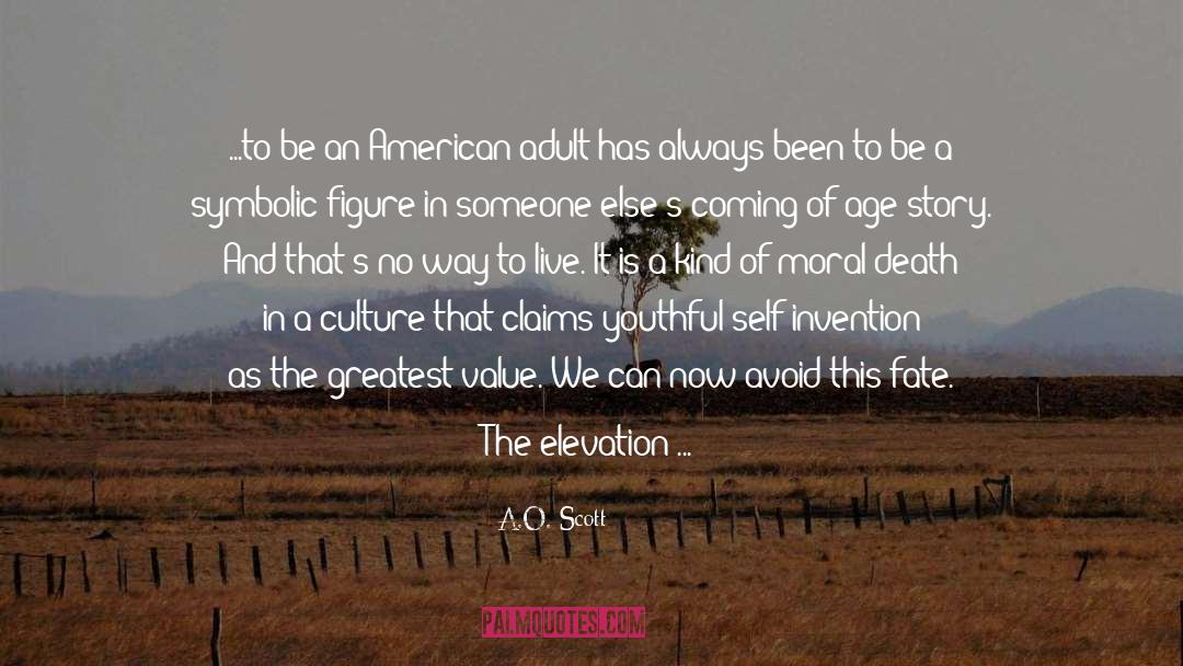 Apt quotes by A.O. Scott