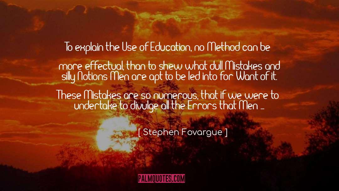 Apt quotes by Stephen Fovargue