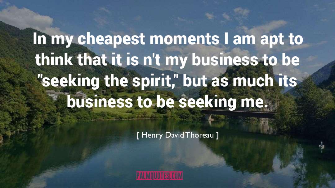 Apt quotes by Henry David Thoreau