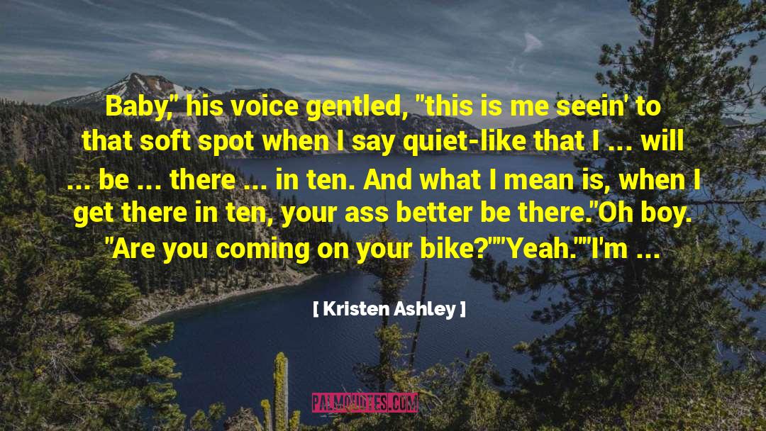 Aquamarine quotes by Kristen Ashley
