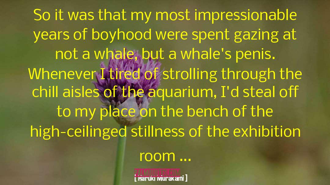 Aquarium quotes by Haruki Murakami