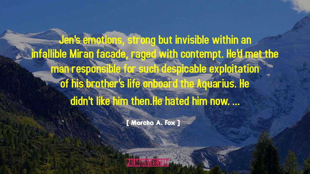 Aquarius quotes by Marcha A. Fox