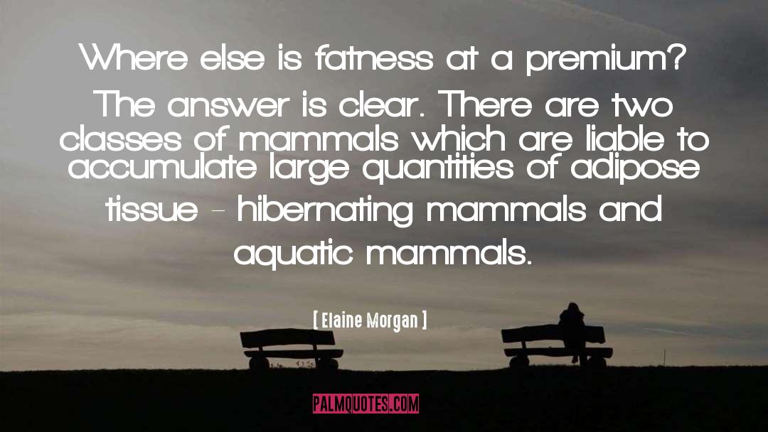 Aquatic Ecosystems quotes by Elaine Morgan