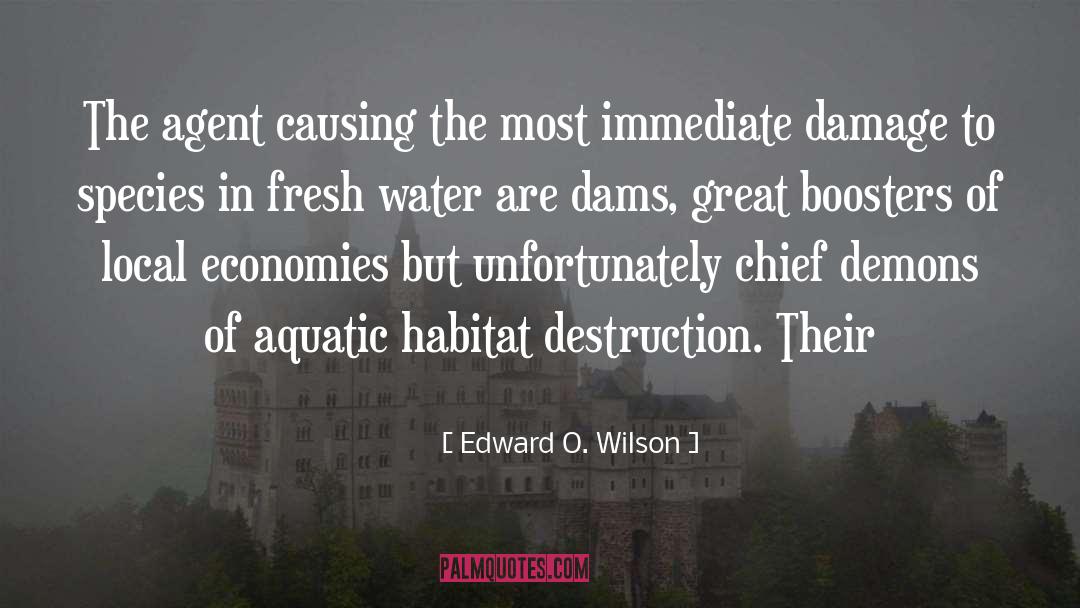 Aquatic quotes by Edward O. Wilson