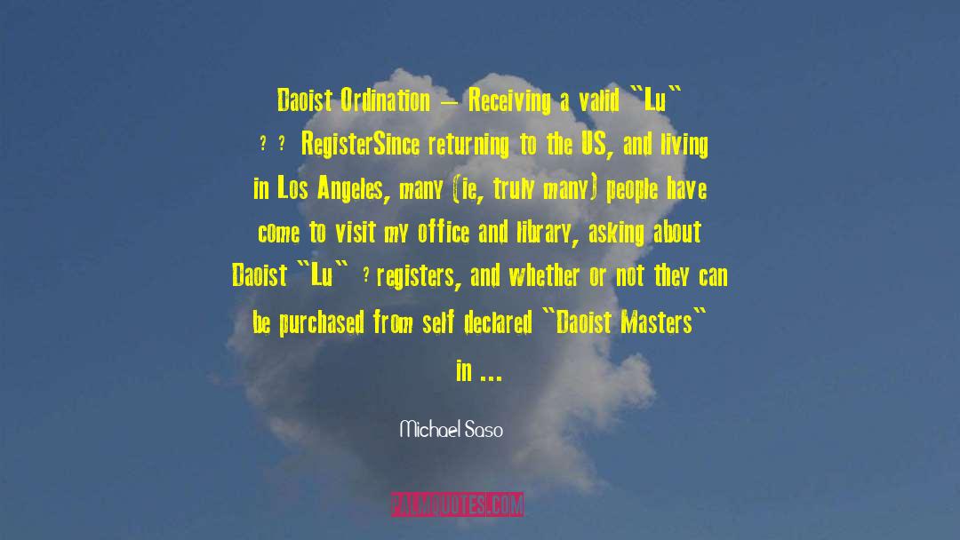 Aqueous Pronunciation quotes by Michael Saso