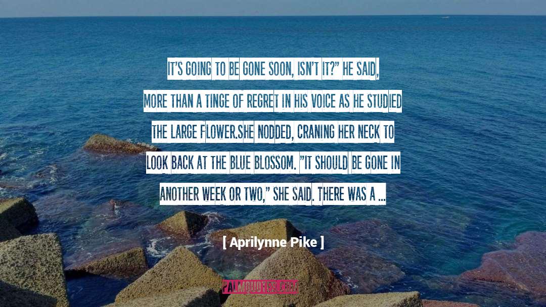 Aquiline Nose quotes by Aprilynne Pike