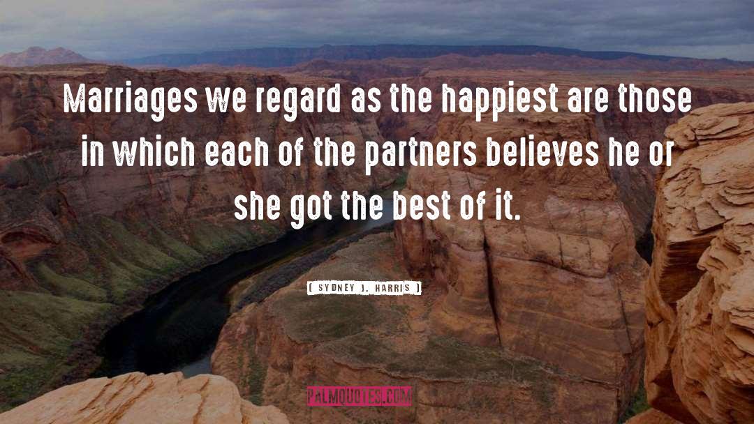 Aquilo Partners quotes by Sydney J. Harris