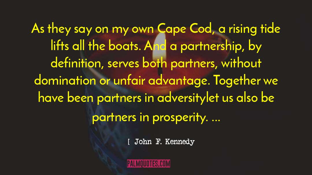 Aquilo Partners quotes by John F. Kennedy