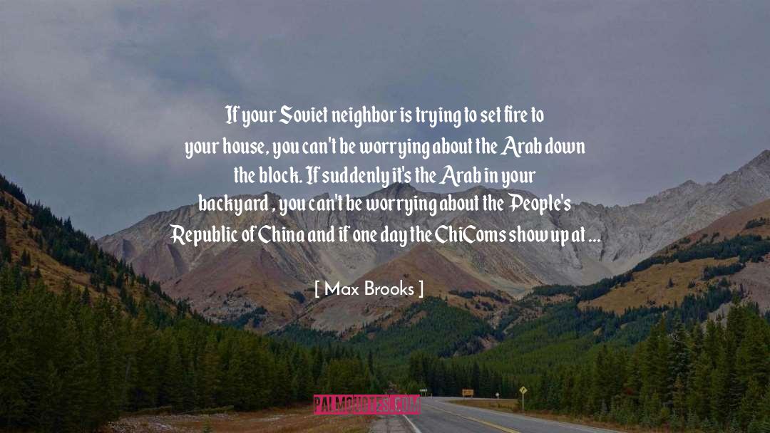 Arab quotes by Max Brooks