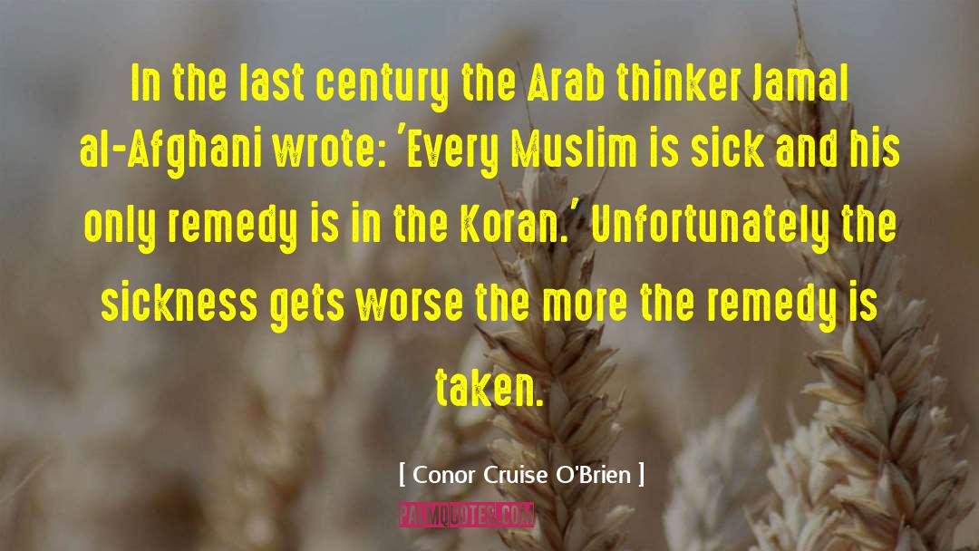 Arab quotes by Conor Cruise O'Brien
