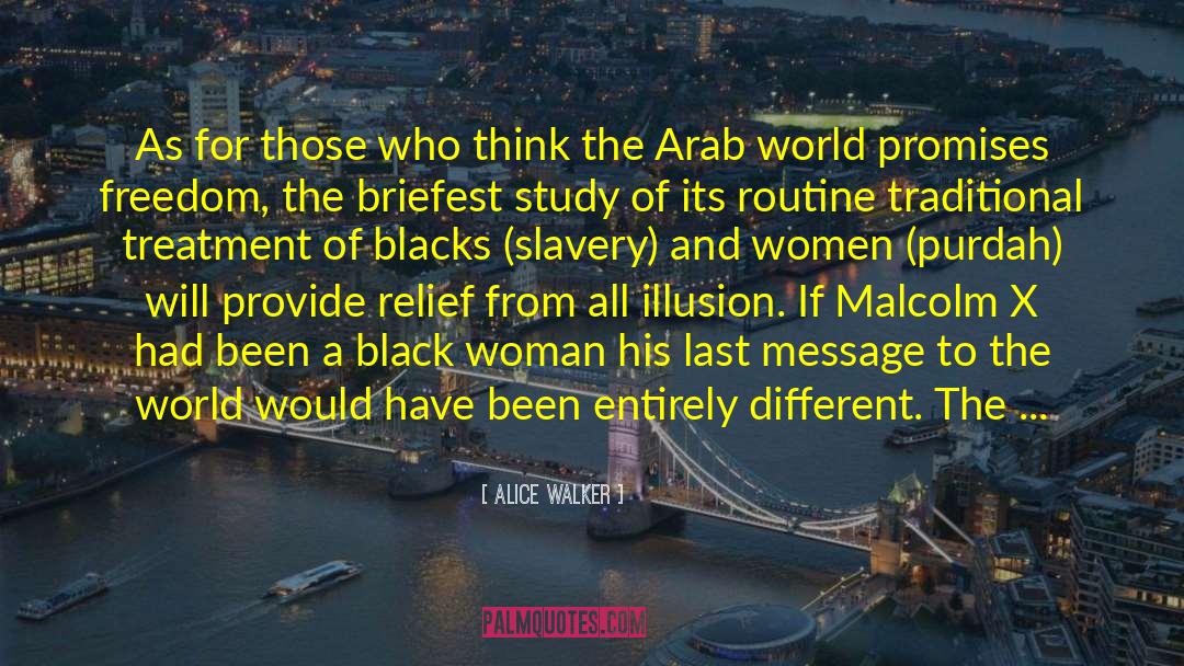 Arab World quotes by Alice Walker