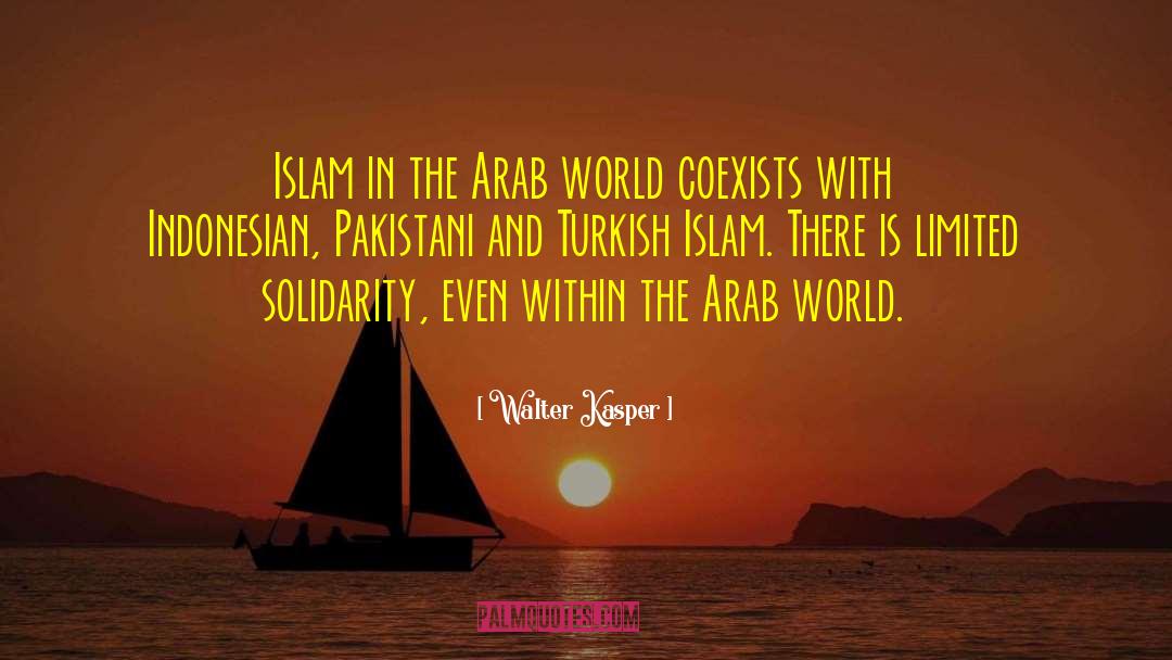 Arab World quotes by Walter Kasper