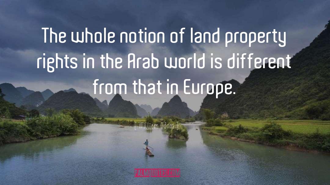 Arab World quotes by William Odom