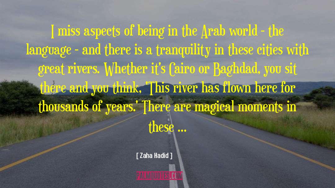 Arab World quotes by Zaha Hadid