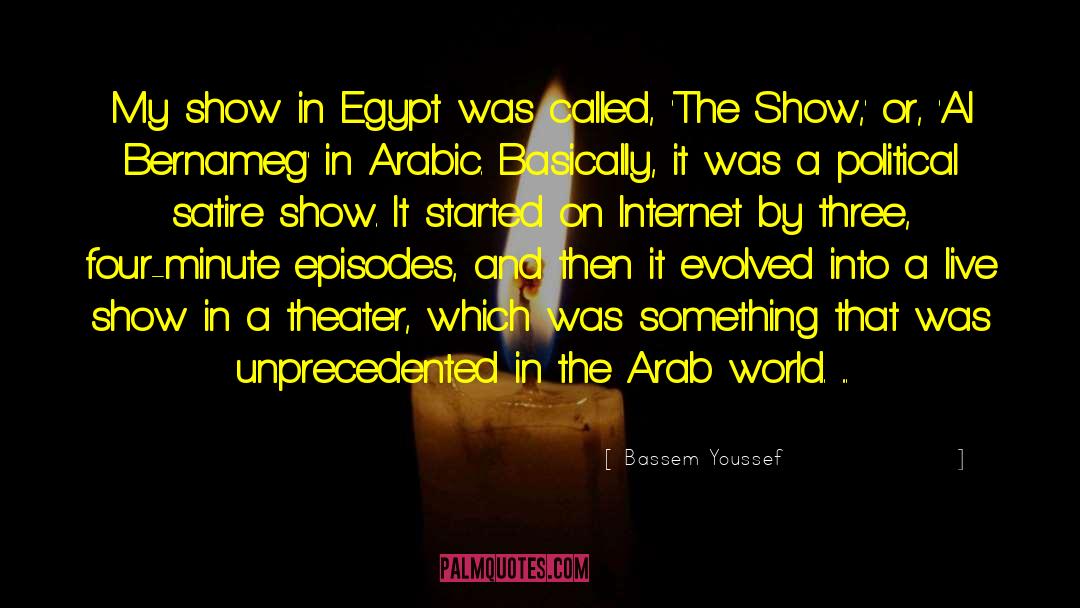 Arab World quotes by Bassem Youssef