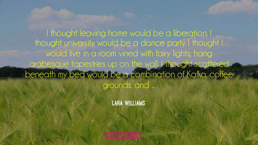 Arabesque quotes by Lara Williams