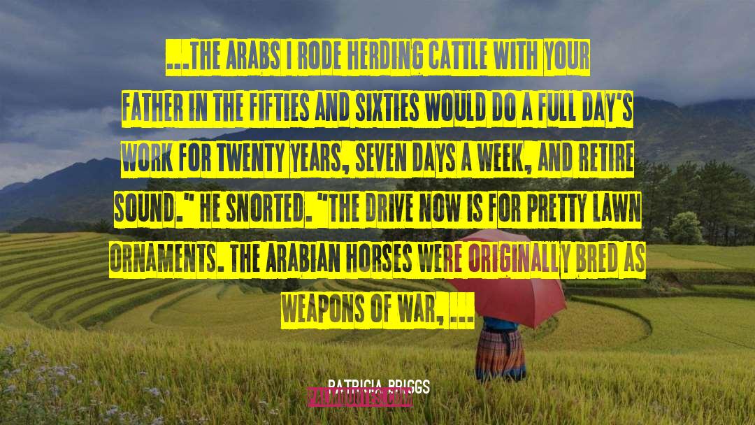 Arabian Horses quotes by Patricia Briggs