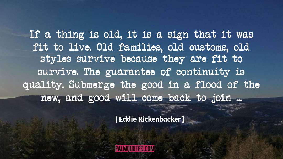 Arabian Hospitality quotes by Eddie Rickenbacker