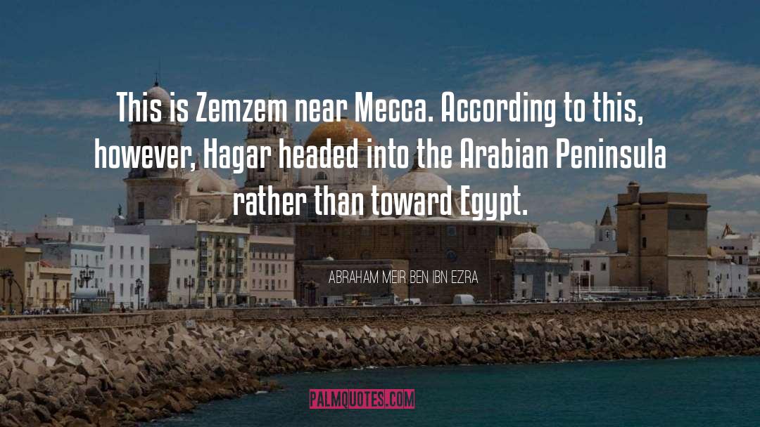 Arabian quotes by Abraham Meir Ben Ibn Ezra