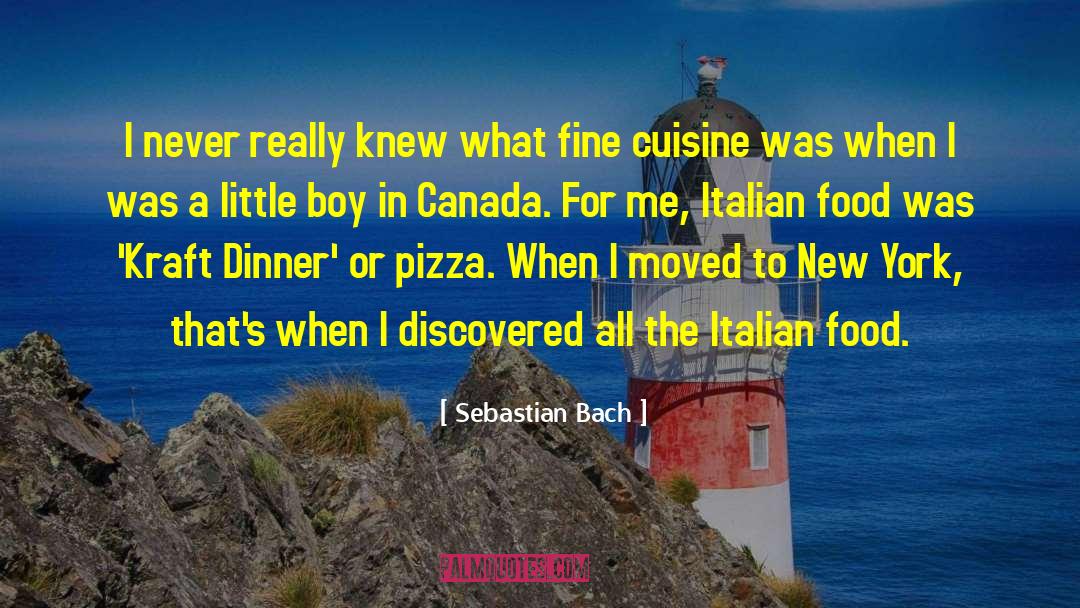 Arabic Cuisine quotes by Sebastian Bach