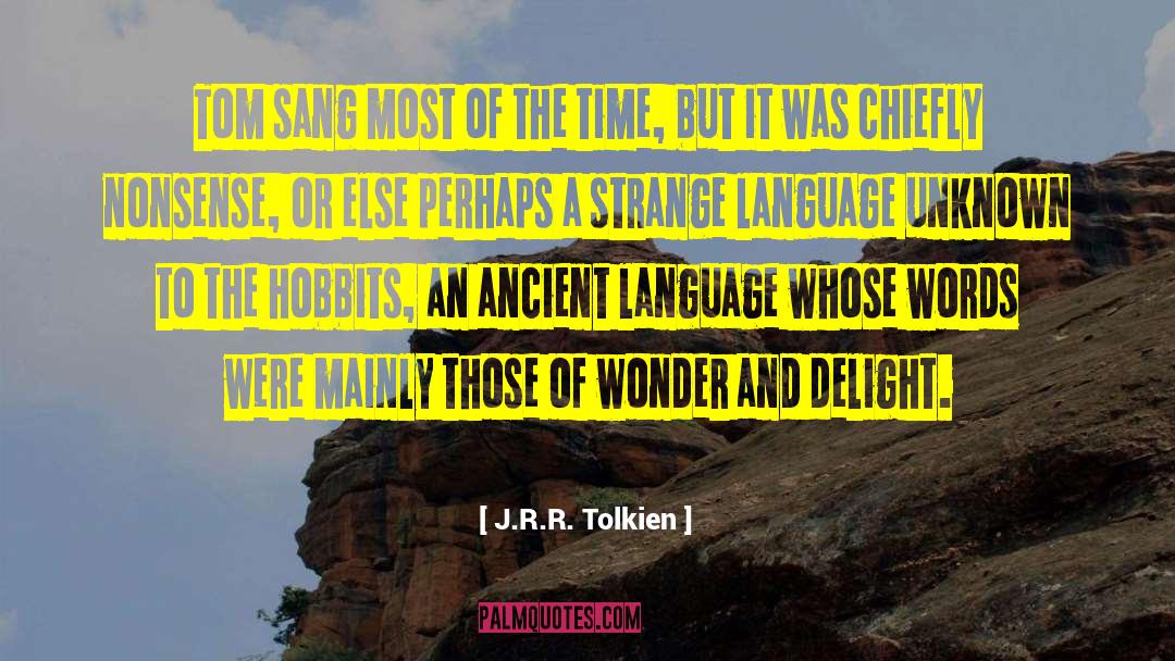 Arabic Language quotes by J.R.R. Tolkien