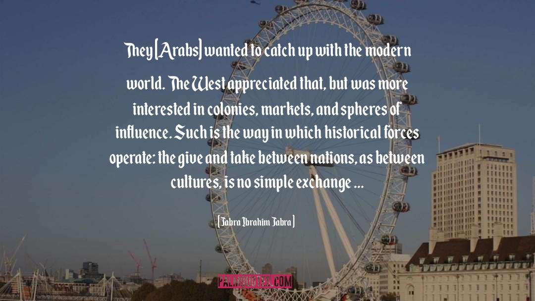 Arabs quotes by Jabra Ibrahim Jabra