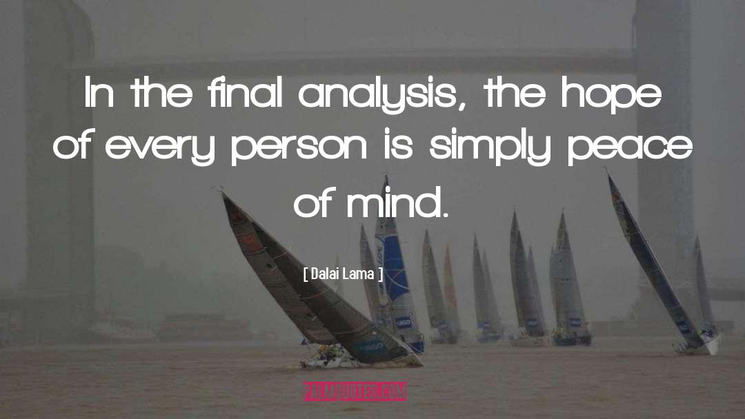 Araby Analysis quotes by Dalai Lama