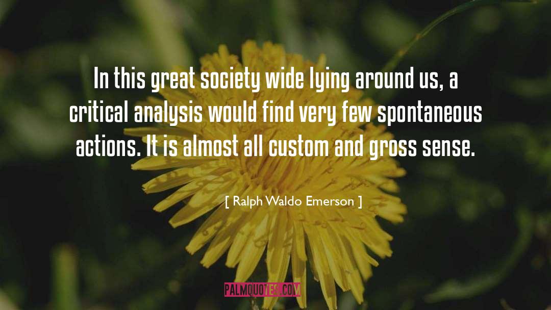 Araby Analysis quotes by Ralph Waldo Emerson