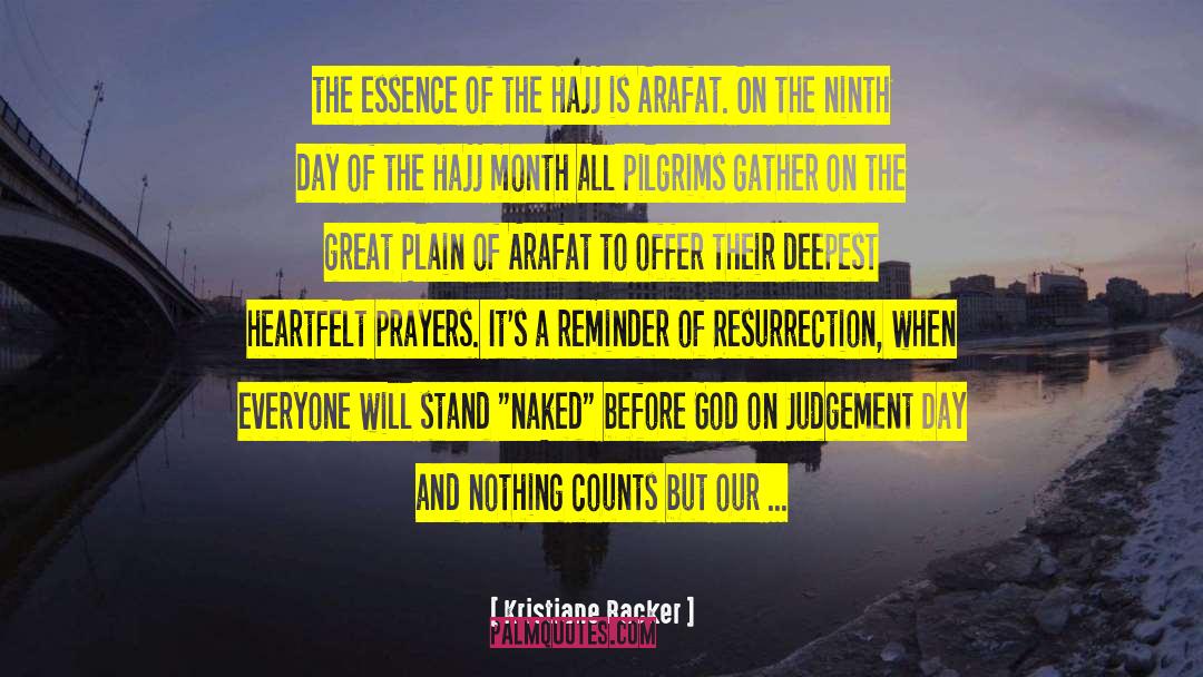 Arafat quotes by Kristiane Backer