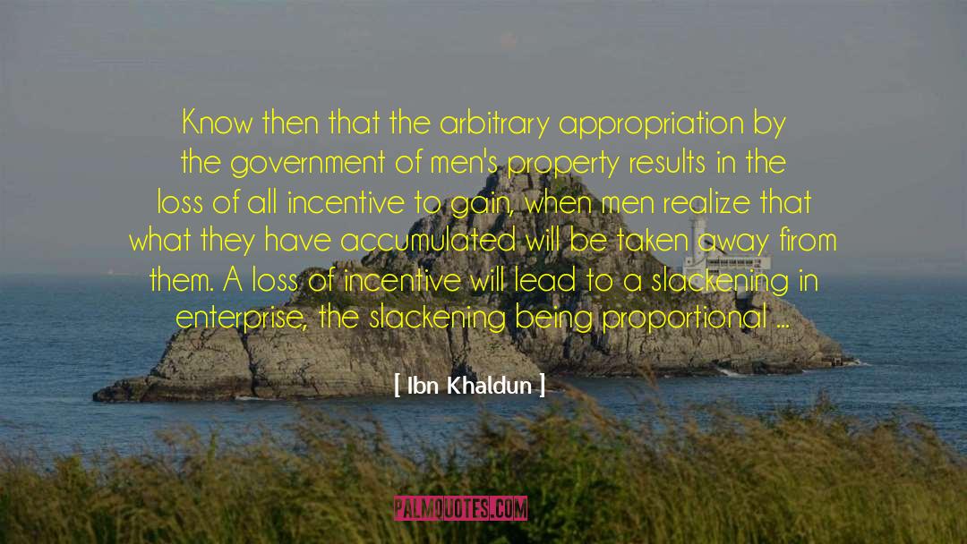 Arbitrary quotes by Ibn Khaldun