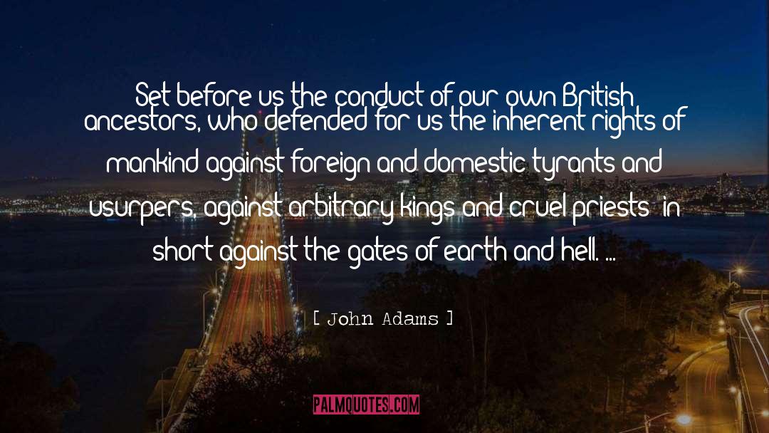 Arbitrary quotes by John Adams