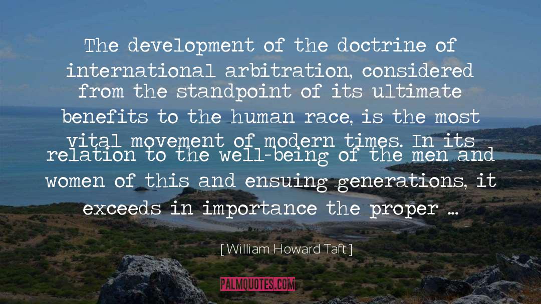 Arbitration quotes by William Howard Taft