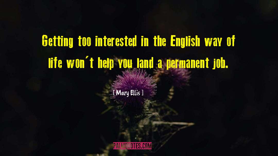 Arbitrator Job quotes by Mary Ellis
