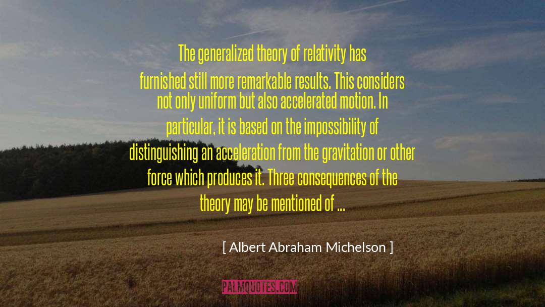 Arc quotes by Albert Abraham Michelson