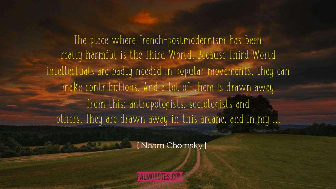 Arcane quotes by Noam Chomsky