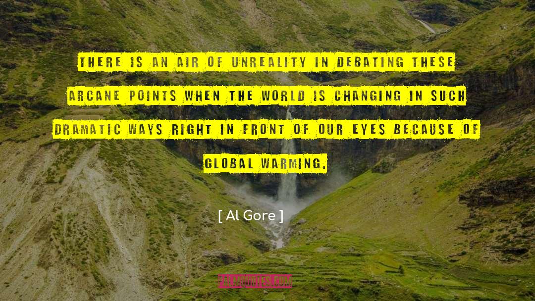 Arcane quotes by Al Gore