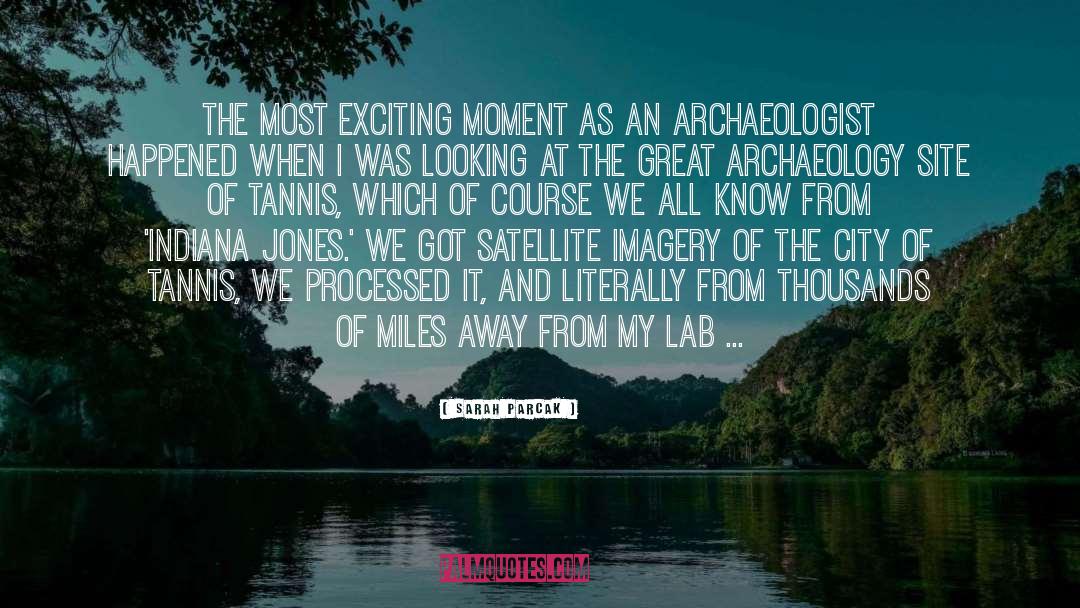 Archaeologist quotes by Sarah Parcak