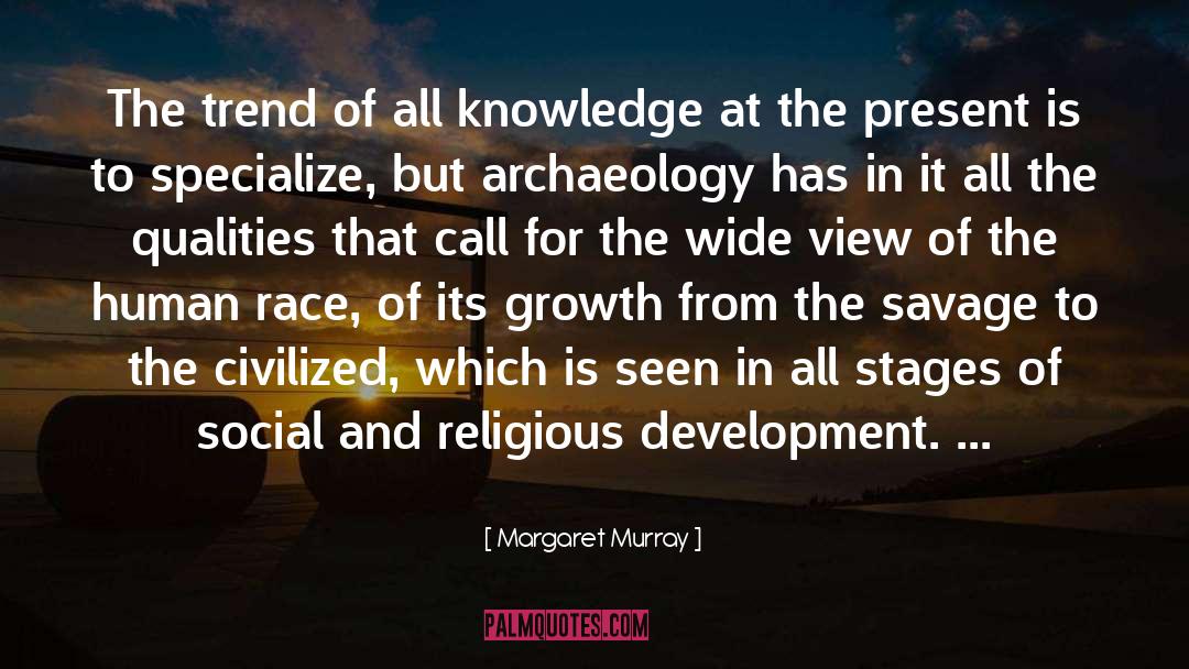 Archaeology quotes by Margaret Murray