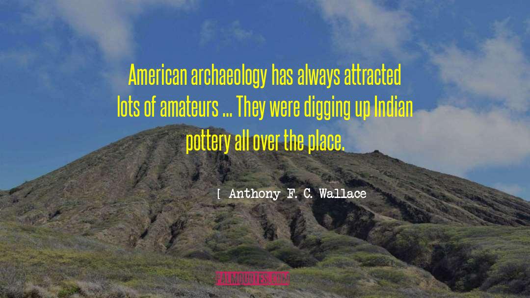 Archaeology quotes by Anthony F. C. Wallace