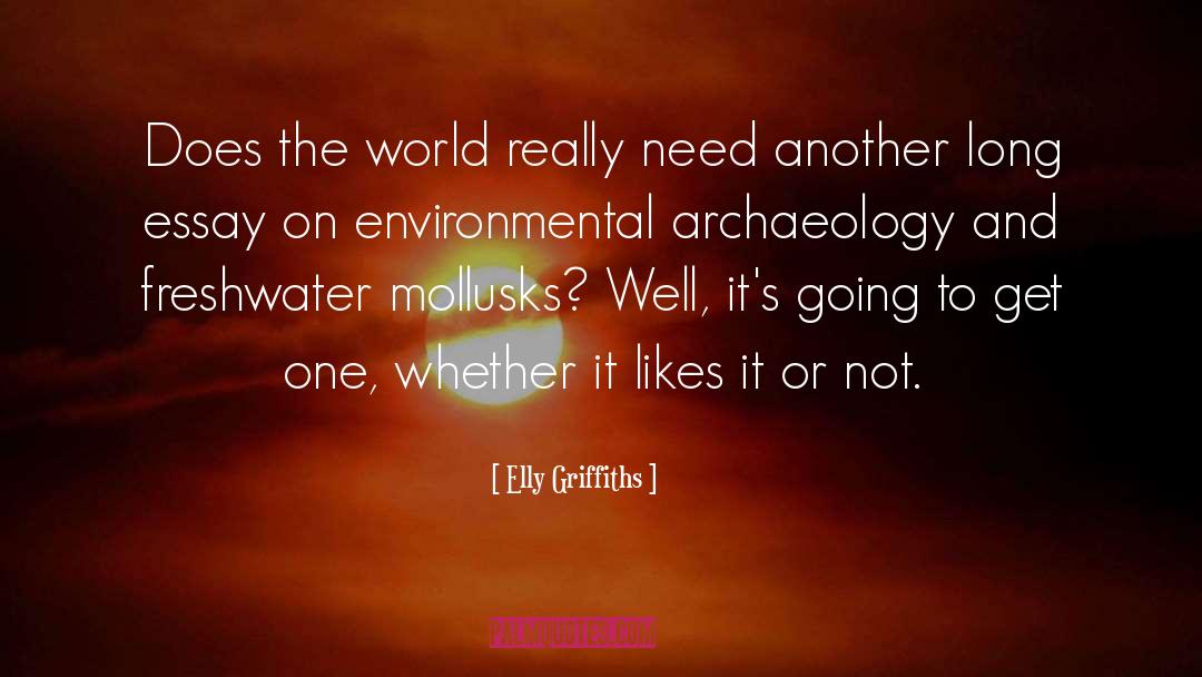 Archaeology quotes by Elly Griffiths